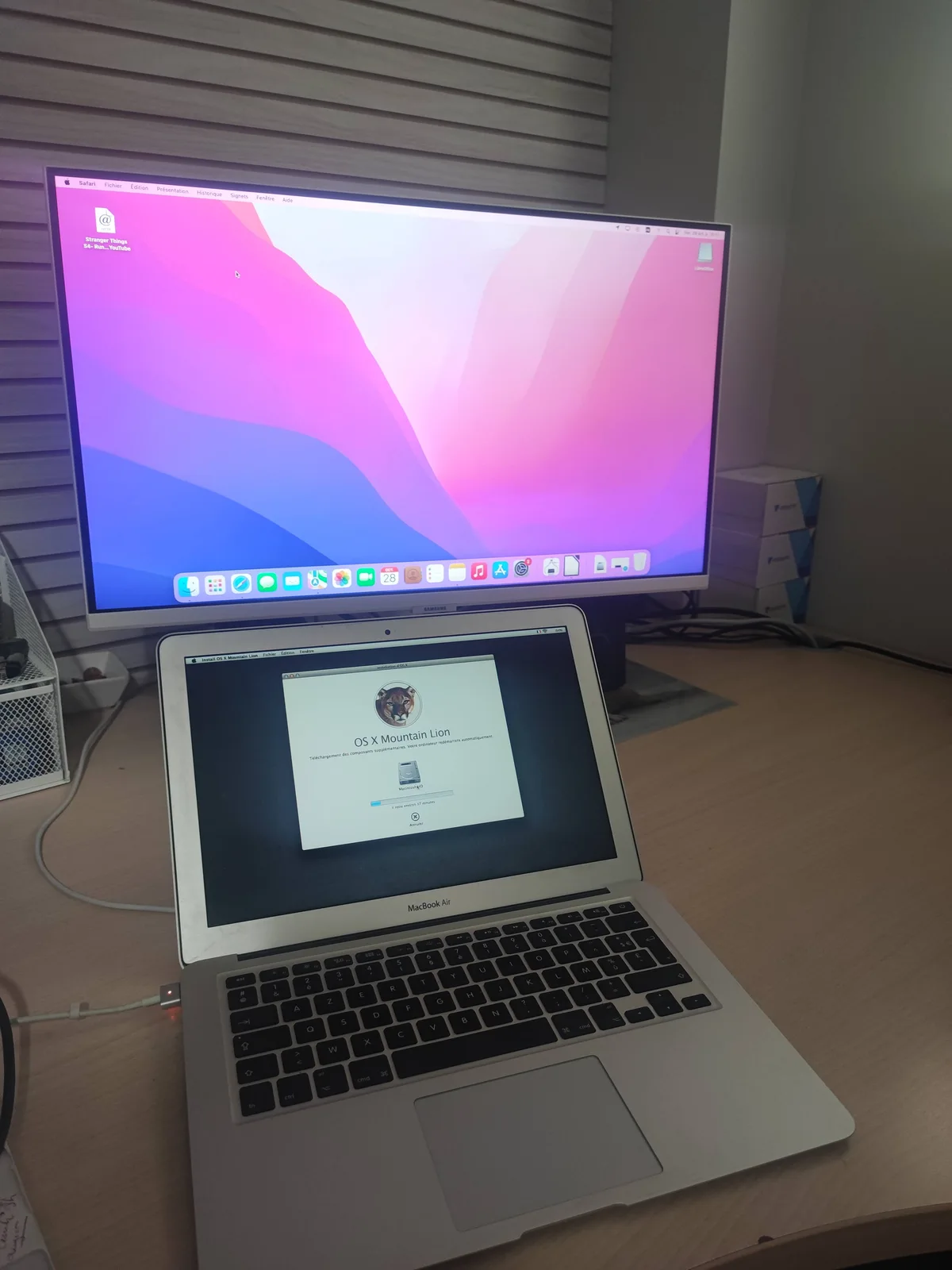 Ordinateur et poste de travail